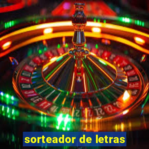 sorteador de letras